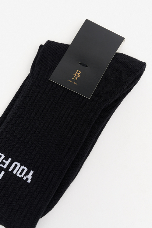 Шкарпетки R13 Чорні фото