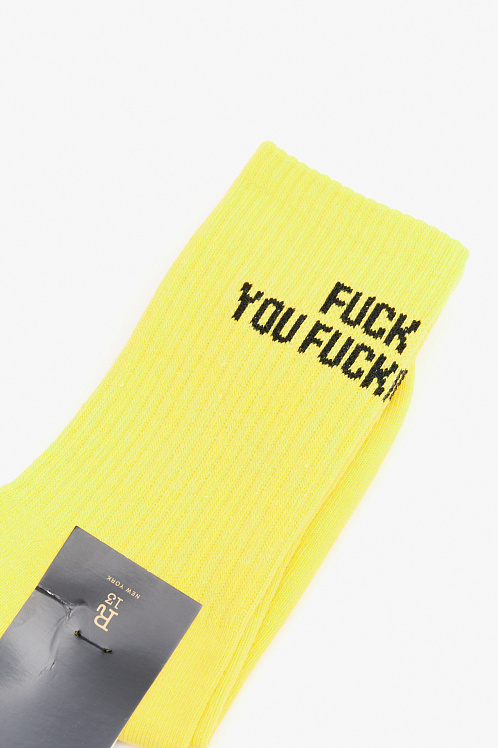 Шкарпетки R13 Жовті фото